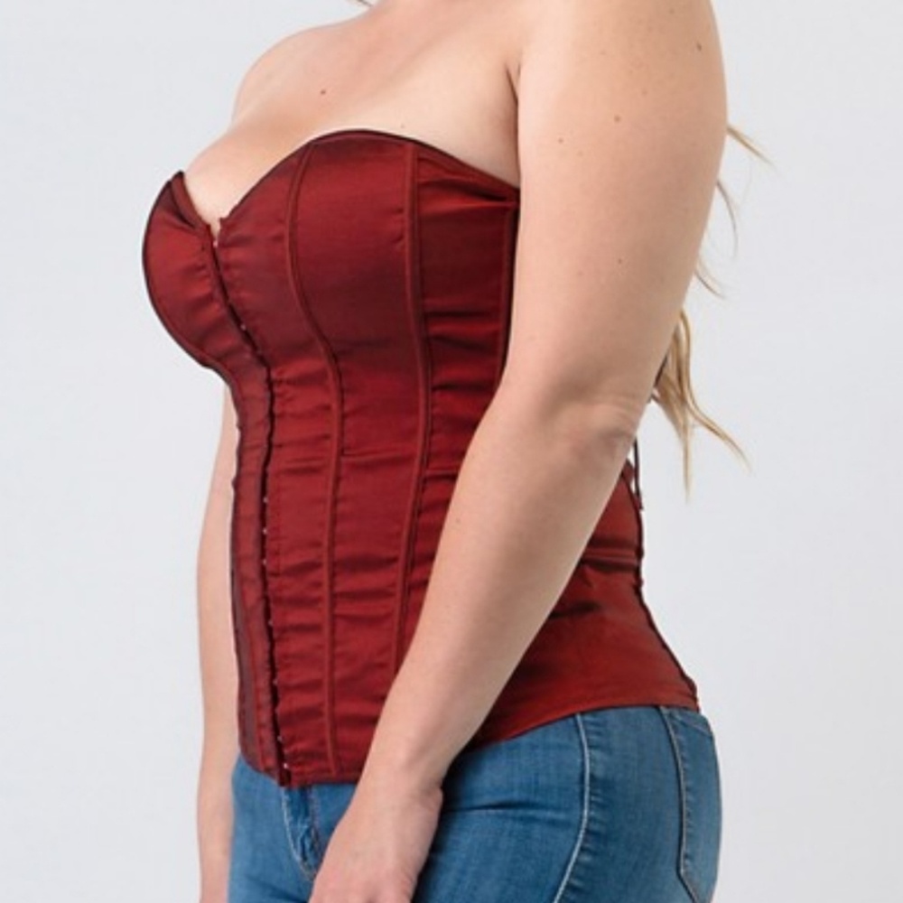 🆕️🌹HP🌹Plus Size Outerwear Corset NWOT - Picture 3 of 4